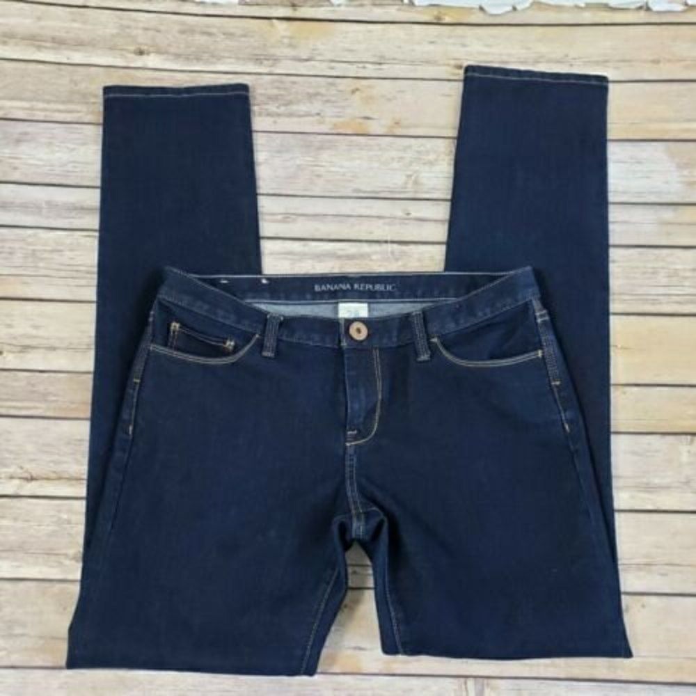 Banana Republic Dark Skinny Jeans Womens Size 28